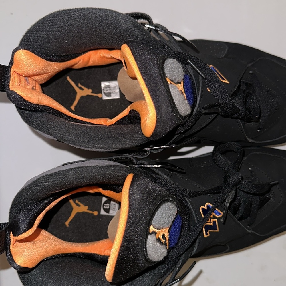 Air Jordan 8 Retro (suns colorway) sz 13 - Picture 6 of 9